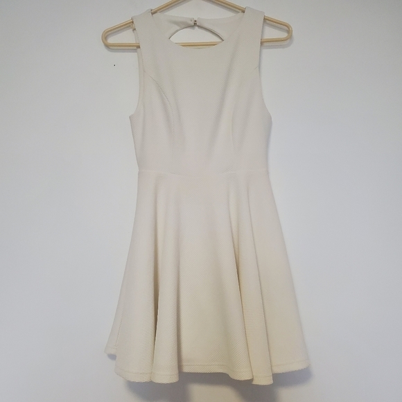 Lulu's Gal About Town White Skater Dress - Picture 10 of 10